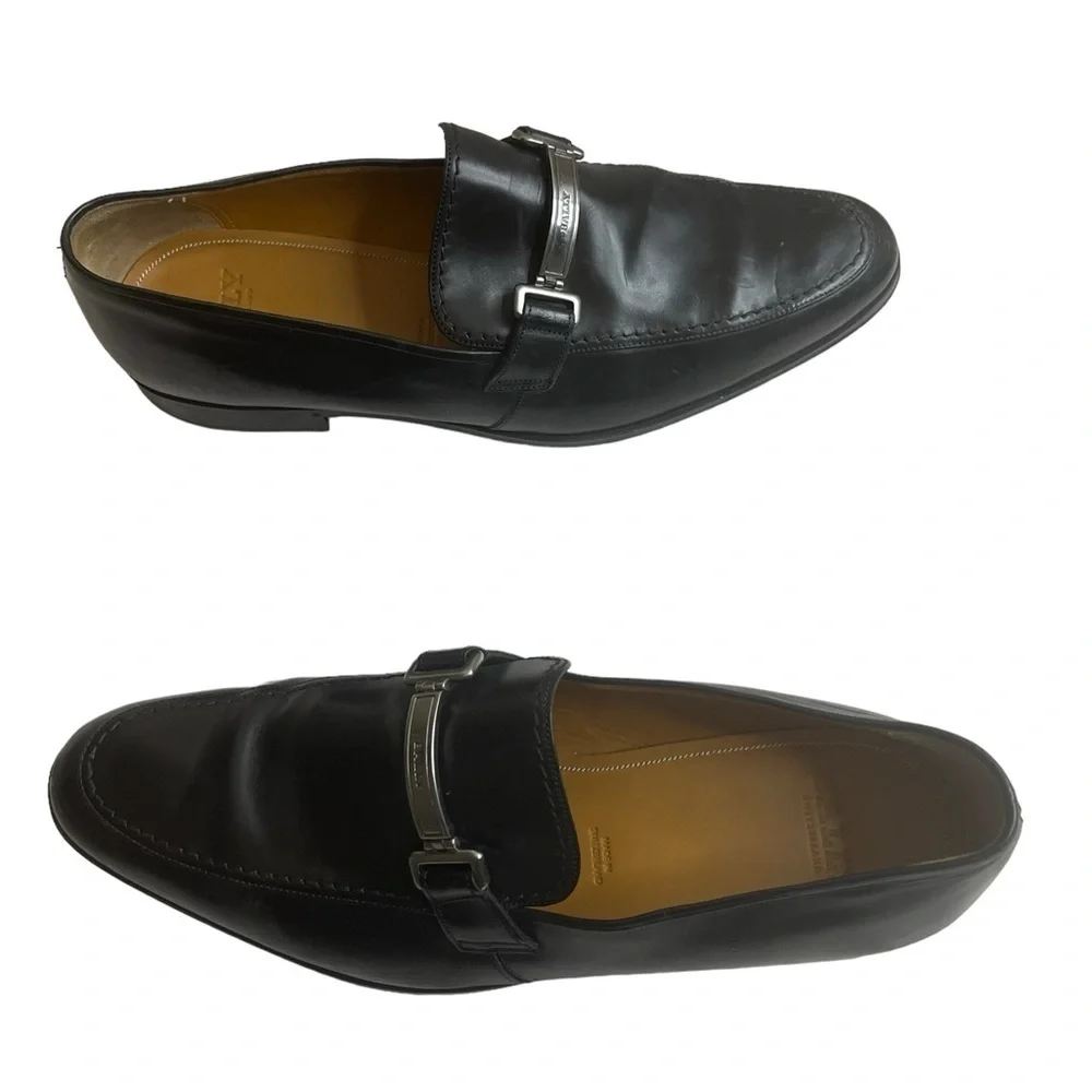 Bally Switzerland Lebel Horse Bit Loafers Mens  Size US 10.5D